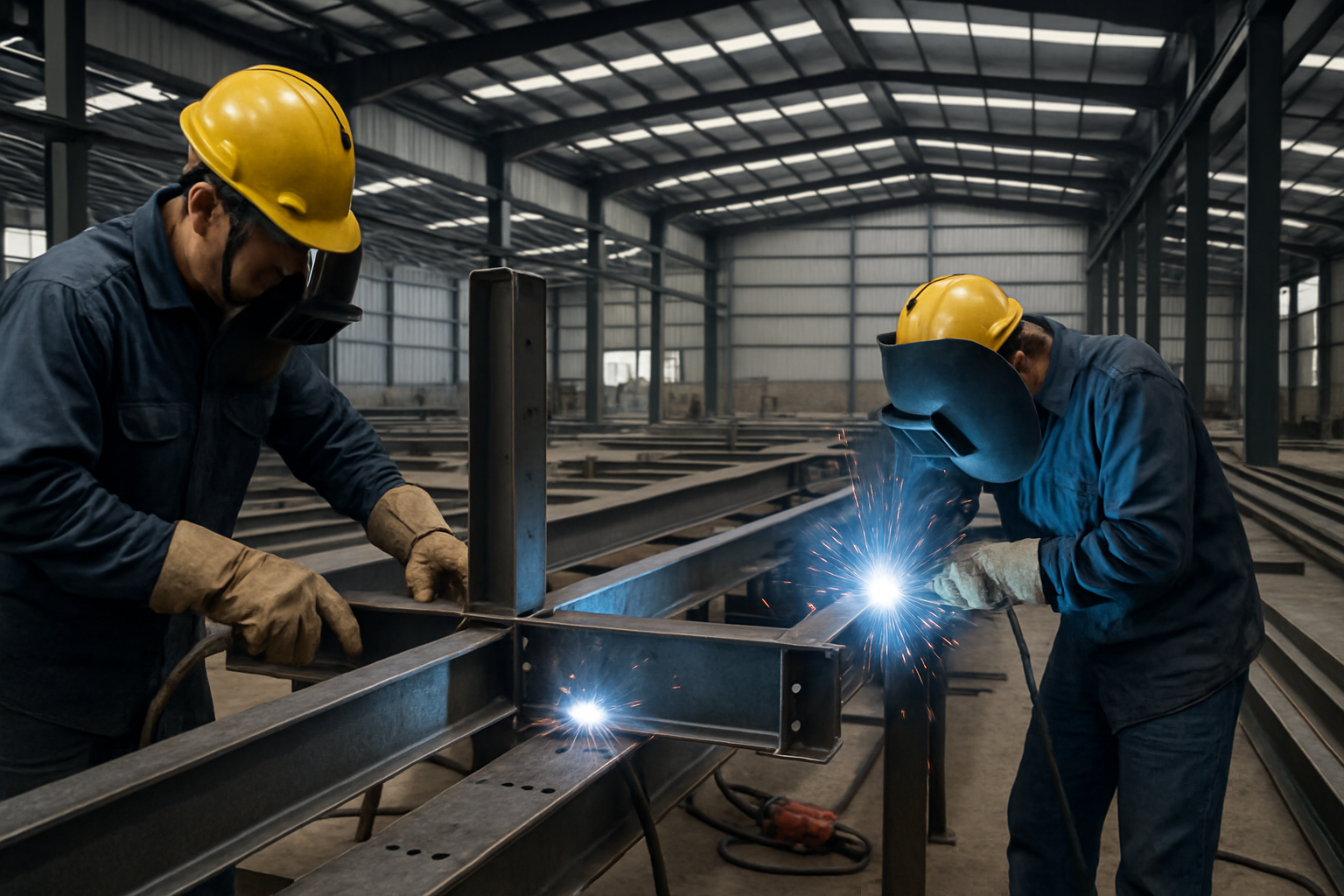 Fabricación de estructuras metálicas para bodegas