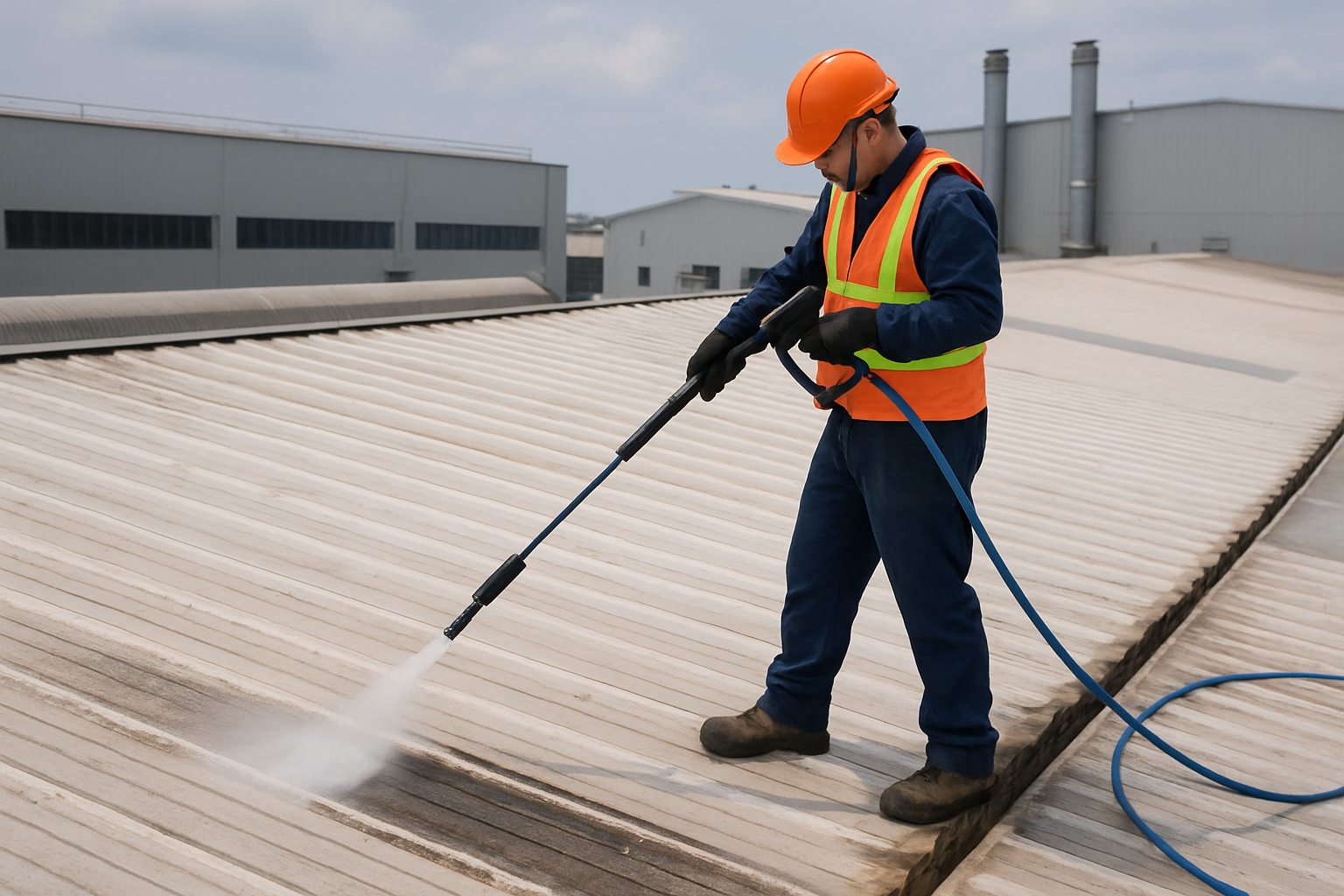 Mantenimiento profesional de techumbres industriales