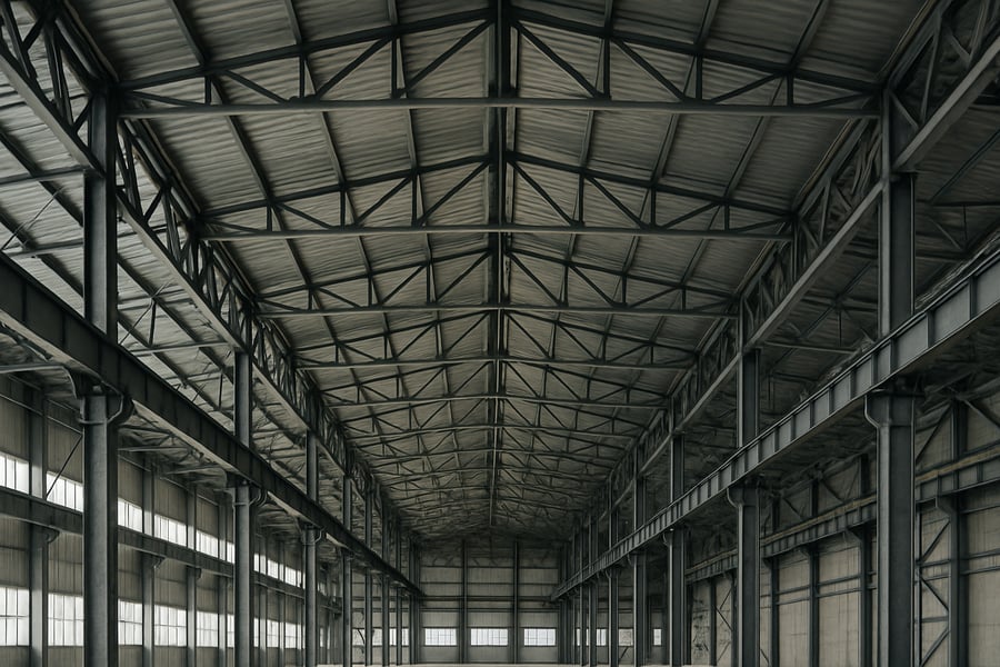 Techos y estructuras metálicas industriales Techos y estructuras metálicas industriales